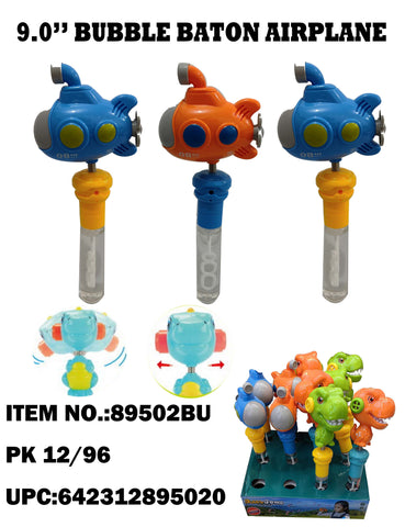 9” Bubble Stick w/ Propeller-Driven Aircraft