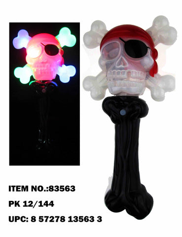 LIGHT UP SKULL WAND
