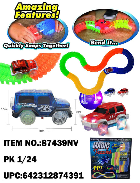 Magic Tracks Speedway with Light Up Car