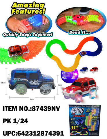 Magic Tracks Speedway with Light Up Car