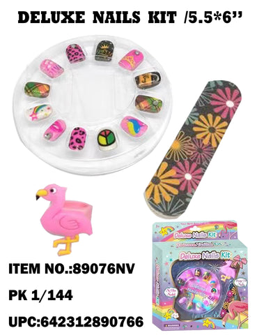 Kid's Deluxe Nails Kit Set