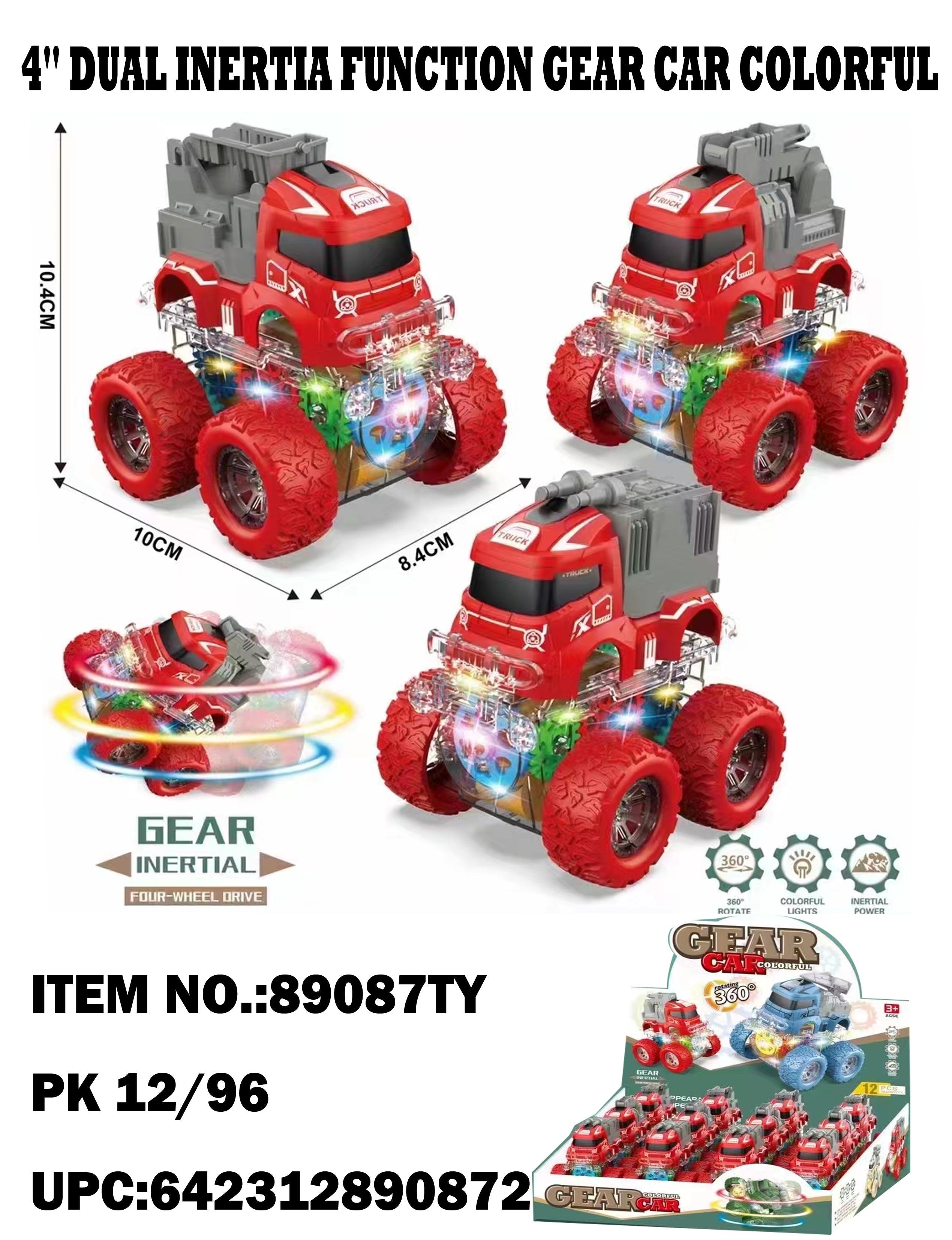inertia gear LIGHT UP INERTIA FUNCTION GEAR FIRE FIGHTER Vehicle – Best Value Products