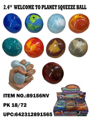 PLANET SQUEEZE SOLAR SYSTEM OF STRESS SUGAR BALL