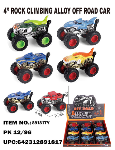 Alloy Off-Road Animal Cars