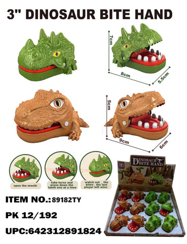 Dinosaur Teeth Biting Finger Toy