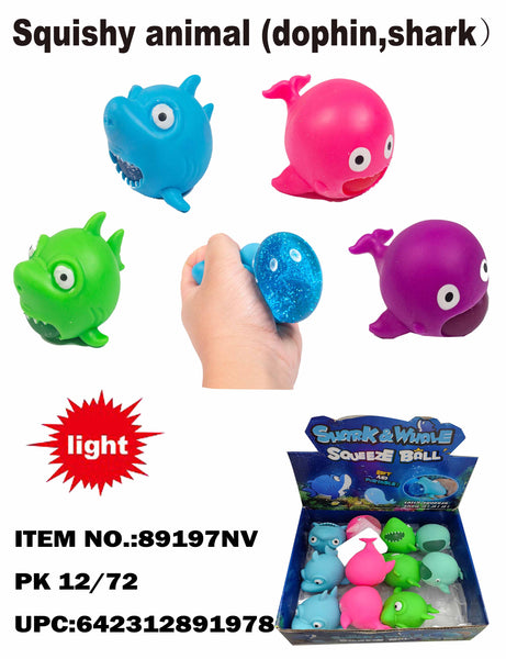 Squeeze & Stretch Dolphin and Shark