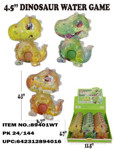 Cartoon Dinosaur Shape Water Game