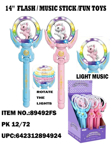 14" Light Up & Music Fairy Wand