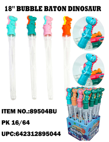 18" Cute Dinosaur Sword Bubble Stick