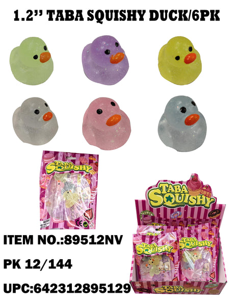 TPR Squeeze Little Transparent Duck