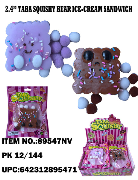 TABA Squishy Gummy Bear Ice Cream Sandwich