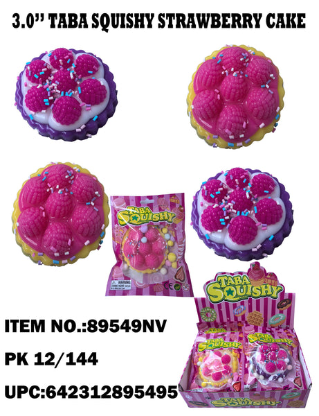 TABA Squishy Gummy Strawberry Cake