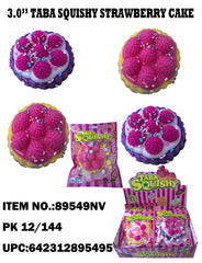 TABA Squishy Gummy Strawberry Cake