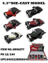 4.3" Die-Case Classical Friction Vehicles