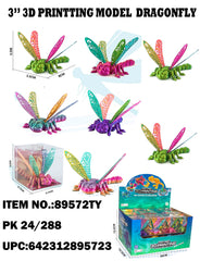 3" 3D Printing Dragonfly