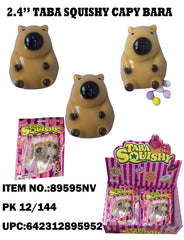 2.5" TABA Squishy Capybara