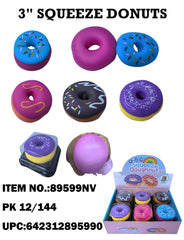 3“ Flour Squeeze Colorful Donut