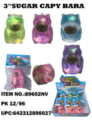 Squishy Glitter Sugar Toy/Capybara