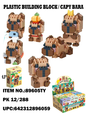 Capybara Building Block Toy