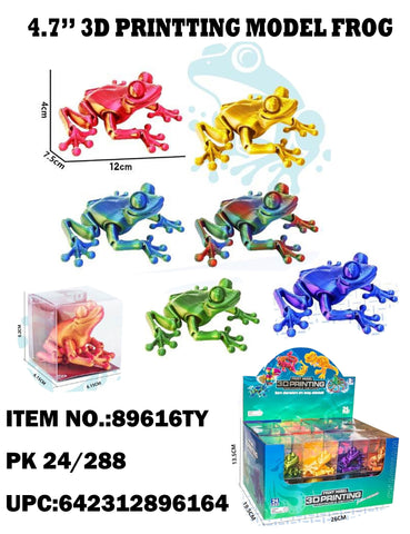 4.7" 3D Printing Frog