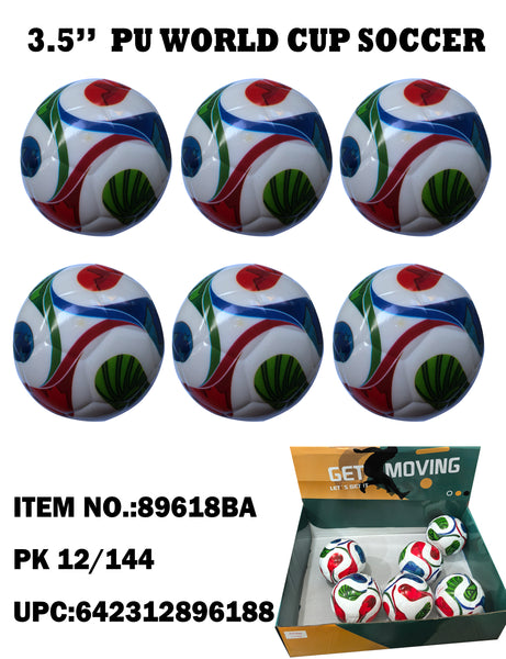 3.5" World Cup Bouncing Match Soccer Ball