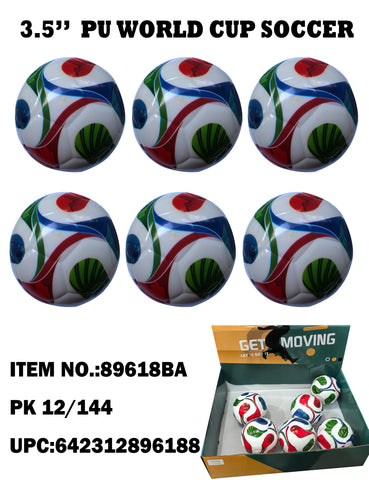 3.5" World Cup Bouncing Match Soccer Ball