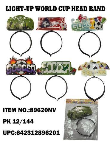 Light Up World Cup Cheering Headband
