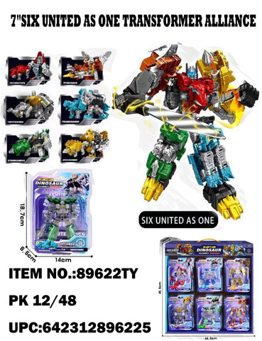7" Six United as One Transformer Alliance