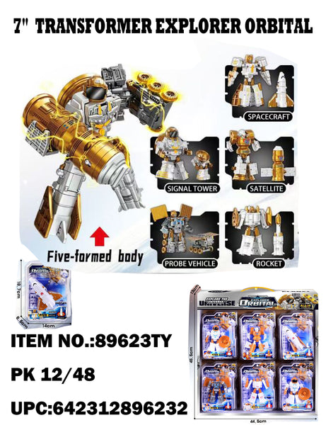 7“ Orbital Explorer Transformers