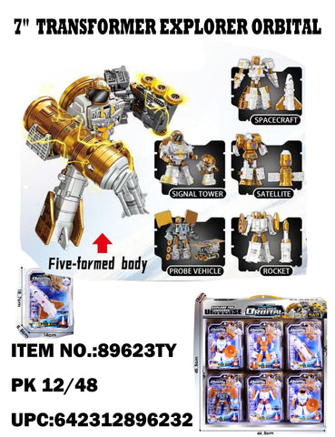 7“ Orbital Explorer Transformers