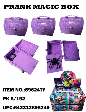Spider Prank Magic Box