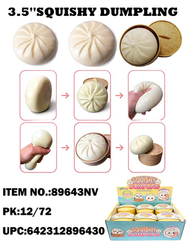 3.5" Steamed Stuffed Bun in Steamer