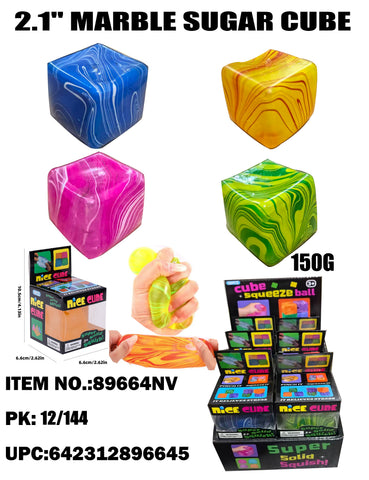 2.1" Marble Sugar Cube