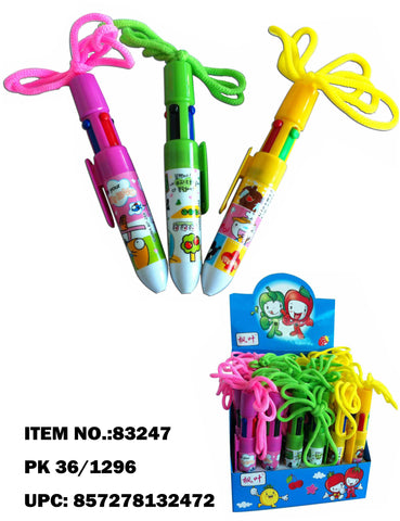 4-COLOR NECKLACE PEN
