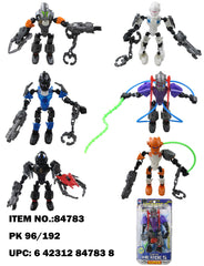 6" Earth Super Hero Transformer Series