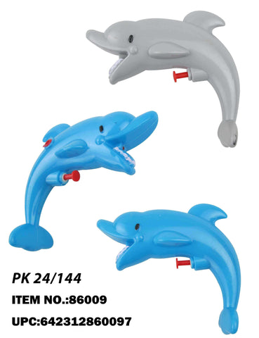 6" DOLPHIN SQUIRT WATER GUN