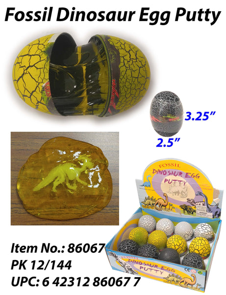 FOSSIL DINOSAUR EGG PUTTY
