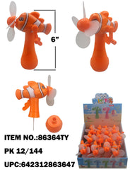 CLOWN FISH MIST HAND FAN