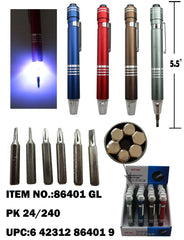 6PCS PEN STYLE SCREWDRIVER