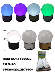 6" MULTI COLOR MOON LIGHT