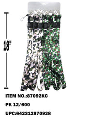 18" CAMO LANYARD W/KC & CELL PHONE STRIP