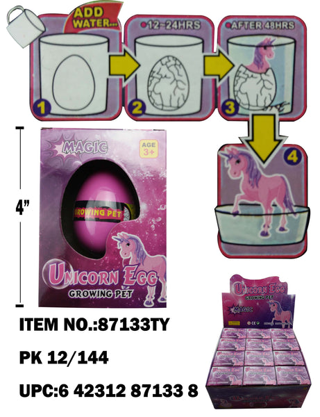 Growing Hatch'em Unicorn Egg