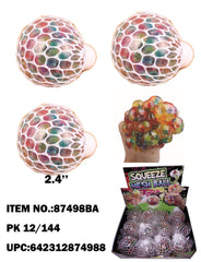 2.5" RAINBOW GRAPE SQUEEZE BALL