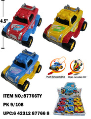 STUNT ROTATING SUV