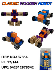 CLASSIC WOODEN ROBOT