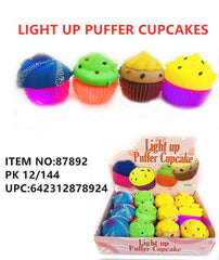3" LIGHT UP PUFFER CUP CAKE
