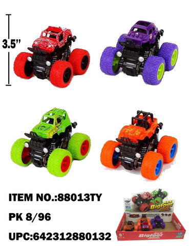 Big Colorful Wheel Car