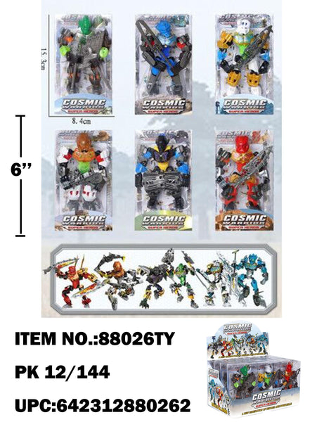 Cosmic Warrior 6in Transforming Robots