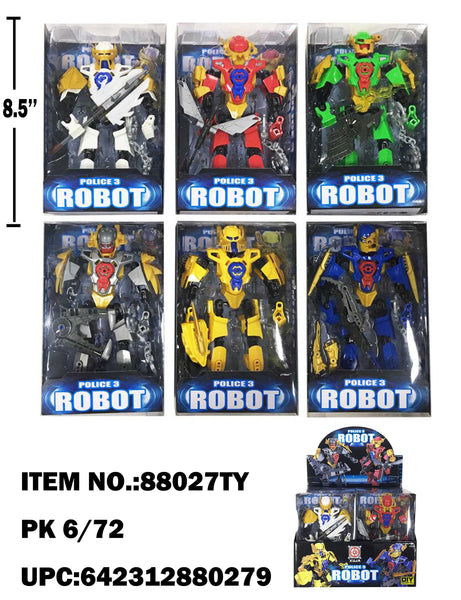 POLICE 3 LEGEND 9 IN TRANSFORMING ROBOT