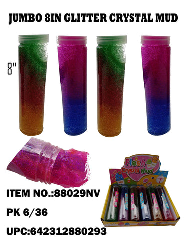Jumbo 8in Glitter